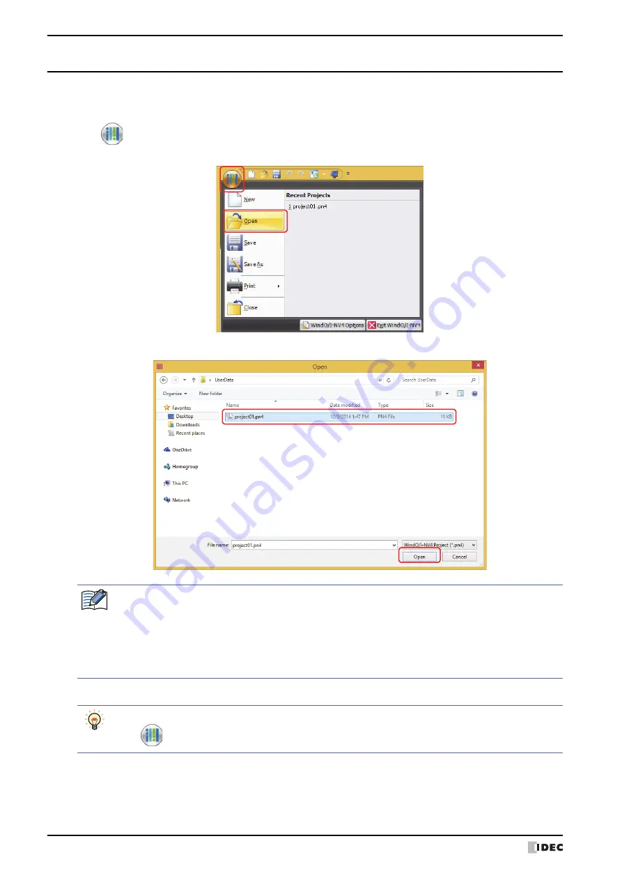 IDEC MICRO/I HG4G-CJT22 F-B Series Скачать руководство пользователя страница 258