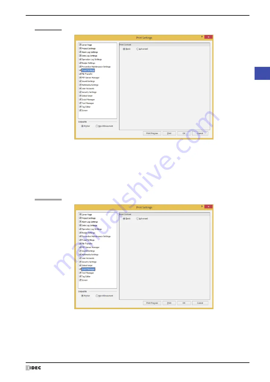 IDEC MICRO/I HG4G-CJT22 F-B Series User Manual Download Page 267