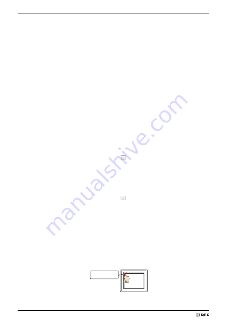 IDEC MICRO/I HG4G-CJT22 F-B Series User Manual Download Page 280