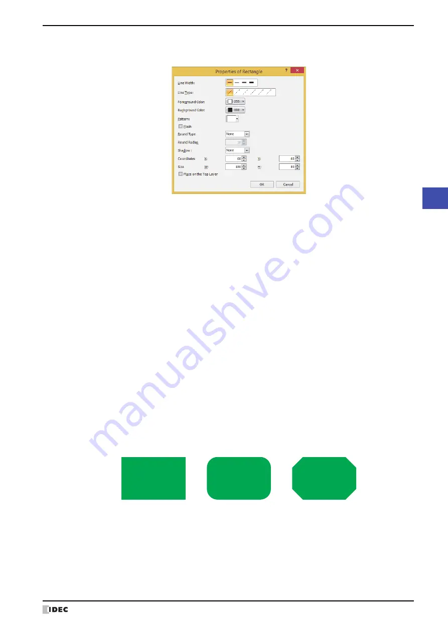 IDEC MICRO/I HG4G-CJT22 F-B Series User Manual Download Page 381