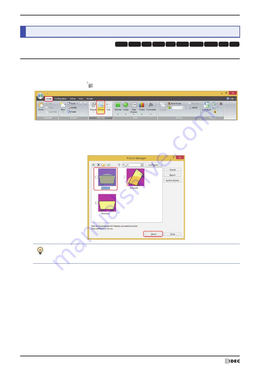 IDEC MICRO/I HG4G-CJT22 F-B Series User Manual Download Page 396