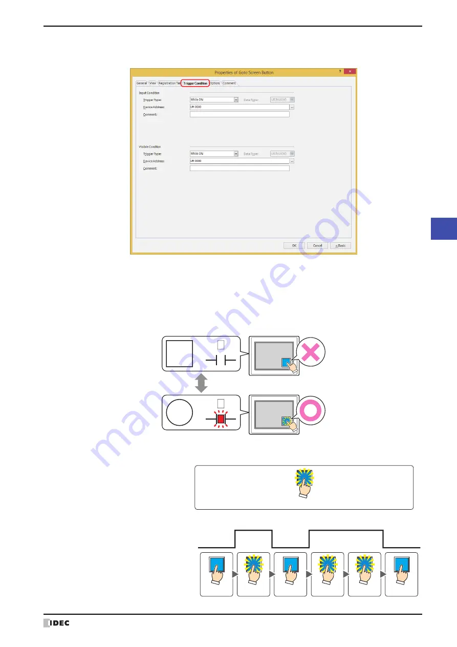 IDEC MICRO/I HG4G-CJT22 F-B Series User Manual Download Page 451