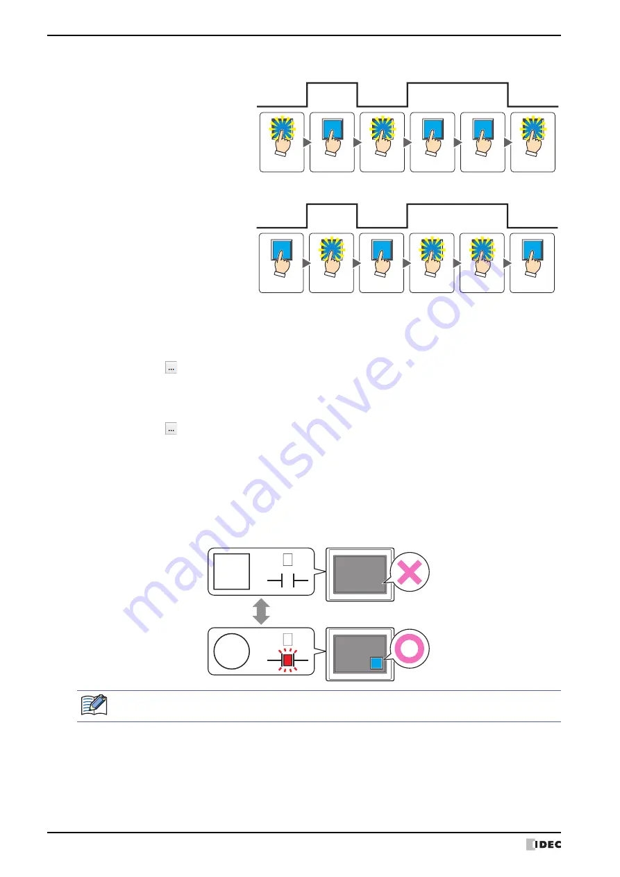 IDEC MICRO/I HG4G-CJT22 F-B Series User Manual Download Page 452