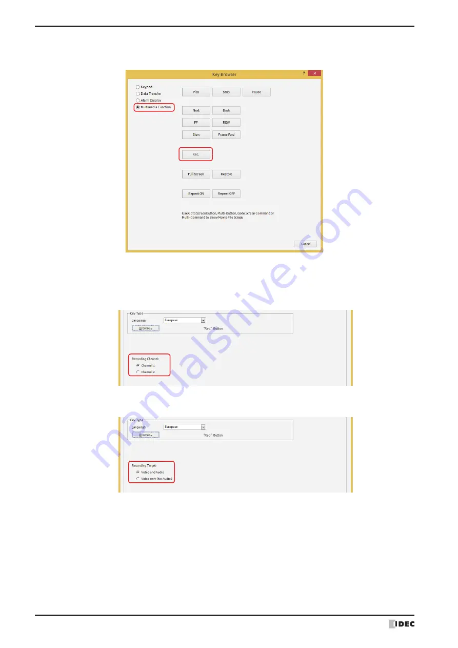 IDEC MICRO/I HG4G-CJT22 F-B Series User Manual Download Page 504