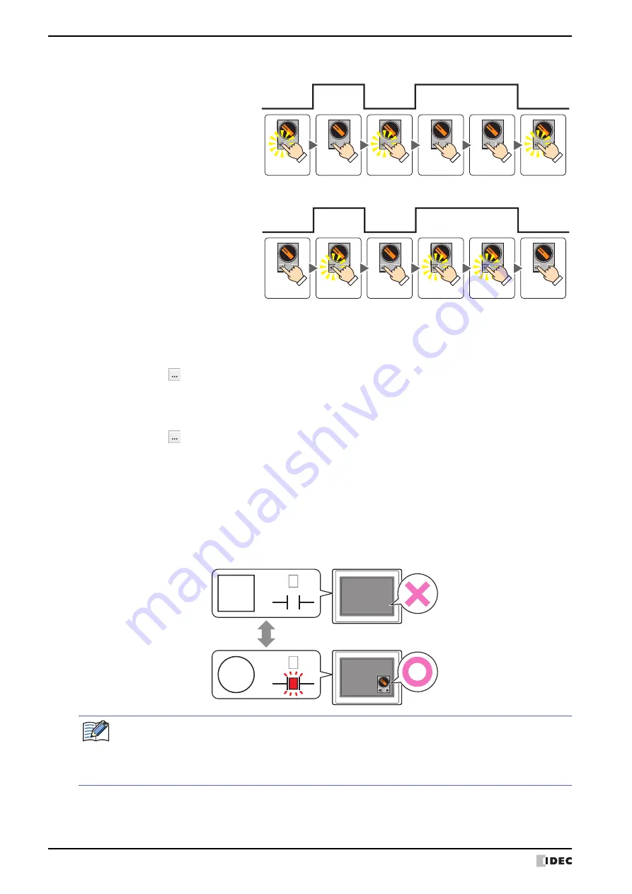 IDEC MICRO/I HG4G-CJT22 F-B Series User Manual Download Page 556