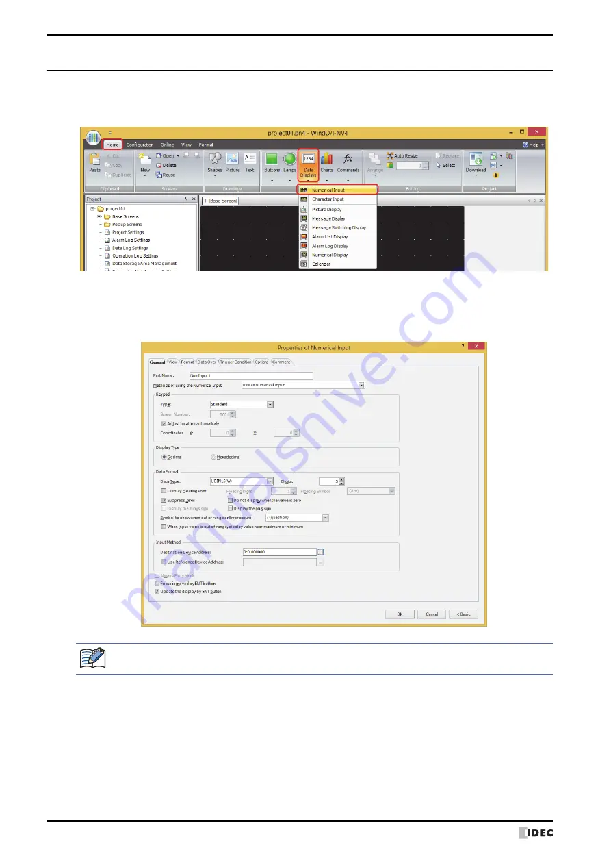 IDEC MICRO/I HG4G-CJT22 F-B Series User Manual Download Page 608