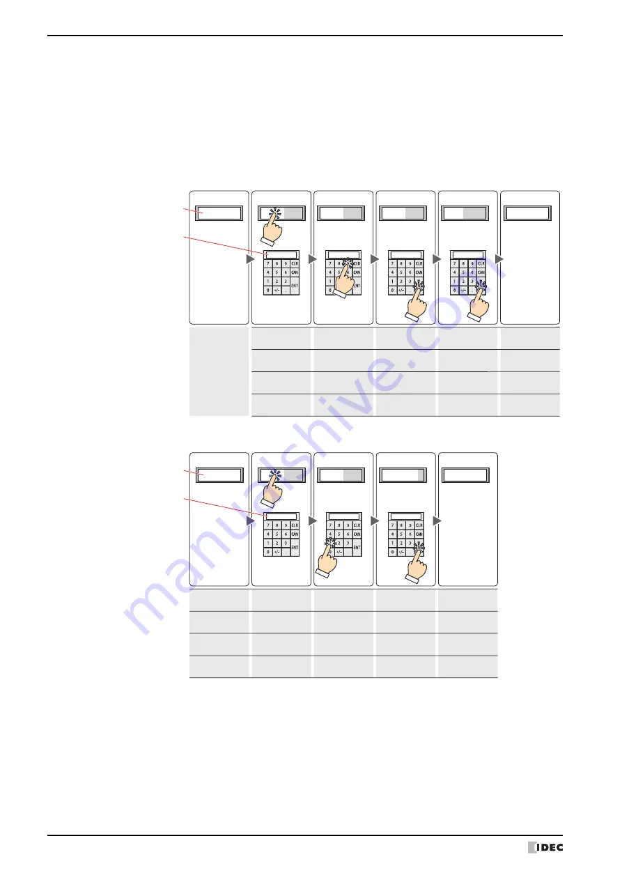 IDEC MICRO/I HG4G-CJT22 F-B Series Скачать руководство пользователя страница 612