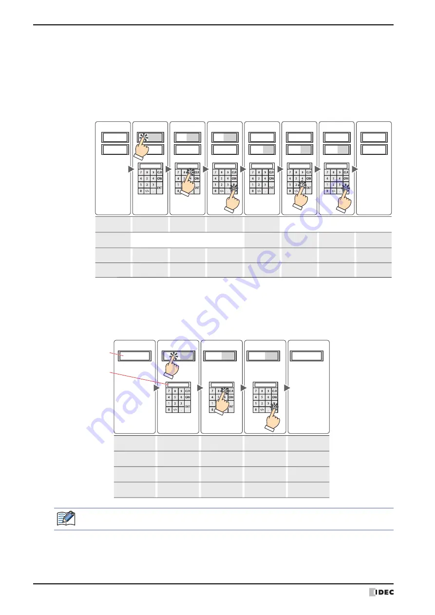 IDEC MICRO/I HG4G-CJT22 F-B Series User Manual Download Page 614