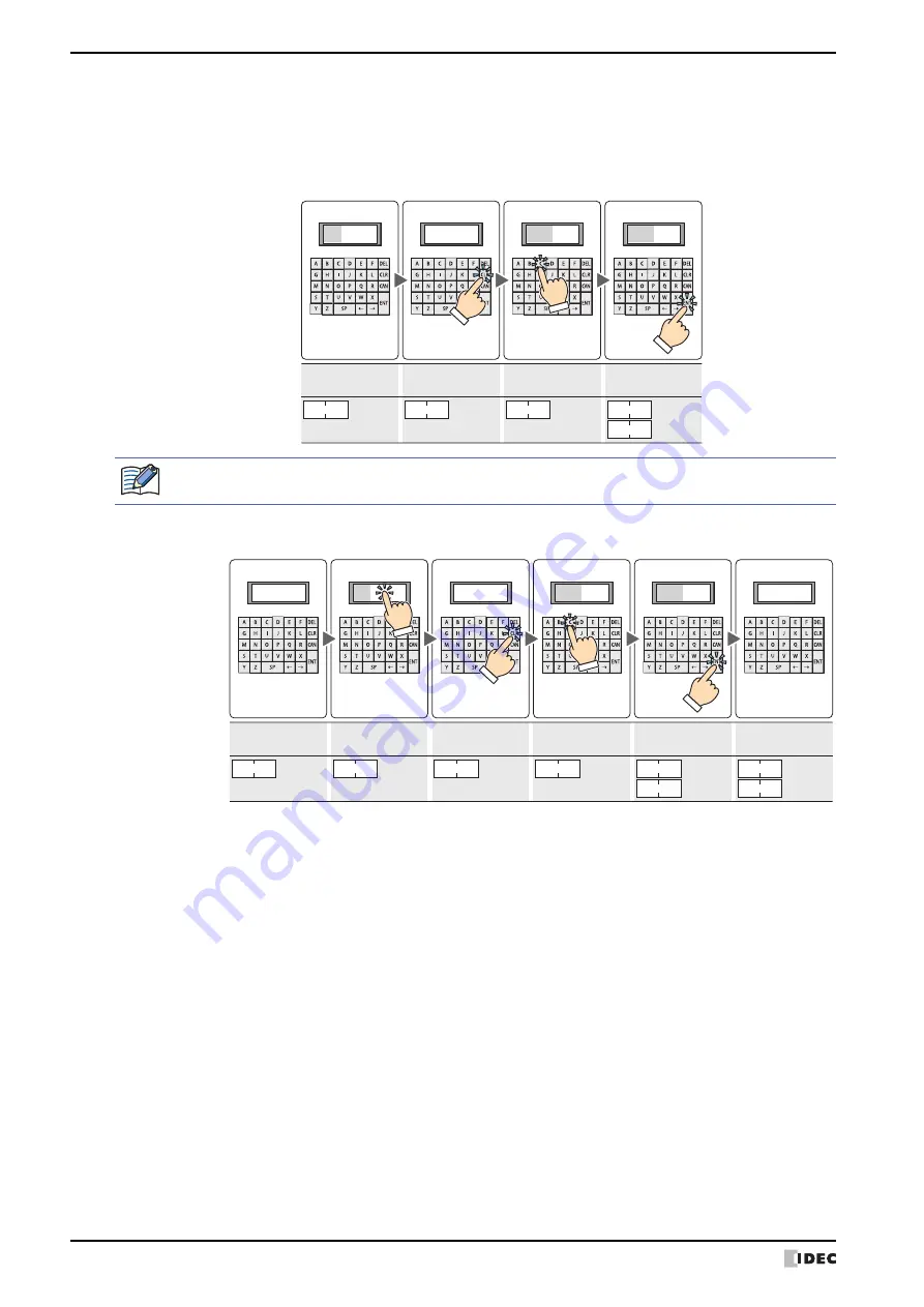 IDEC MICRO/I HG4G-CJT22 F-B Series User Manual Download Page 638