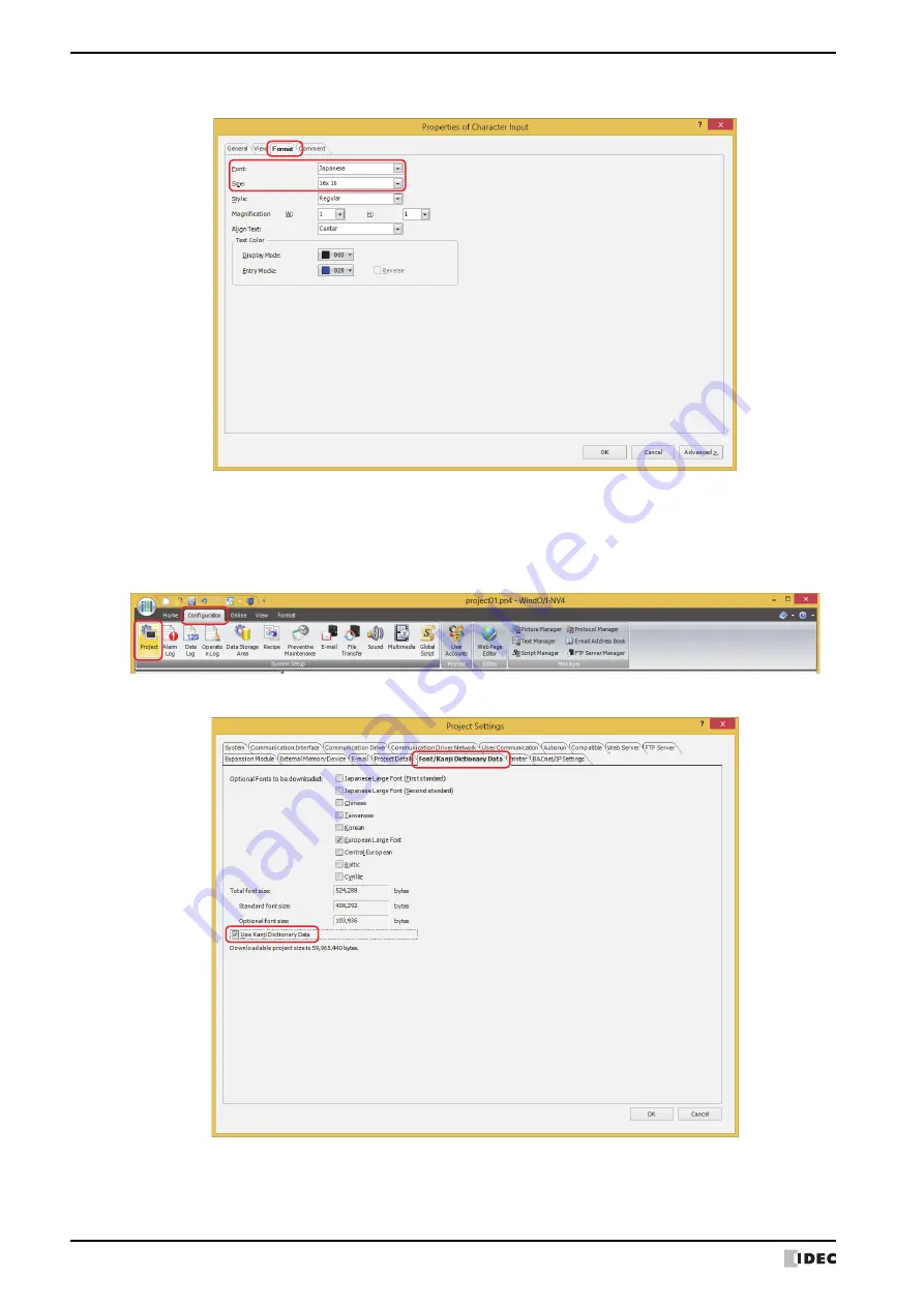 IDEC MICRO/I HG4G-CJT22 F-B Series User Manual Download Page 656