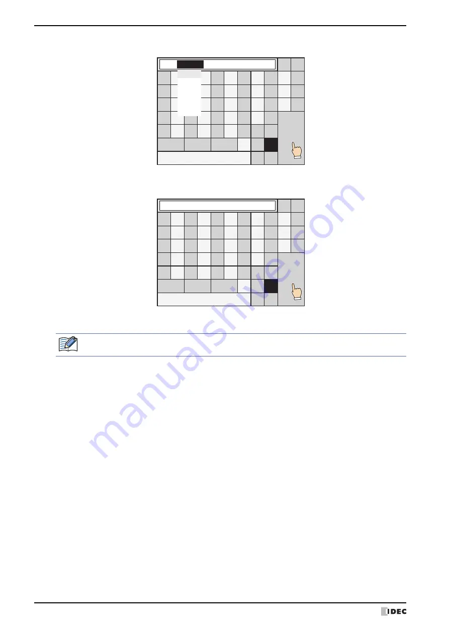 IDEC MICRO/I HG4G-CJT22 F-B Series User Manual Download Page 660