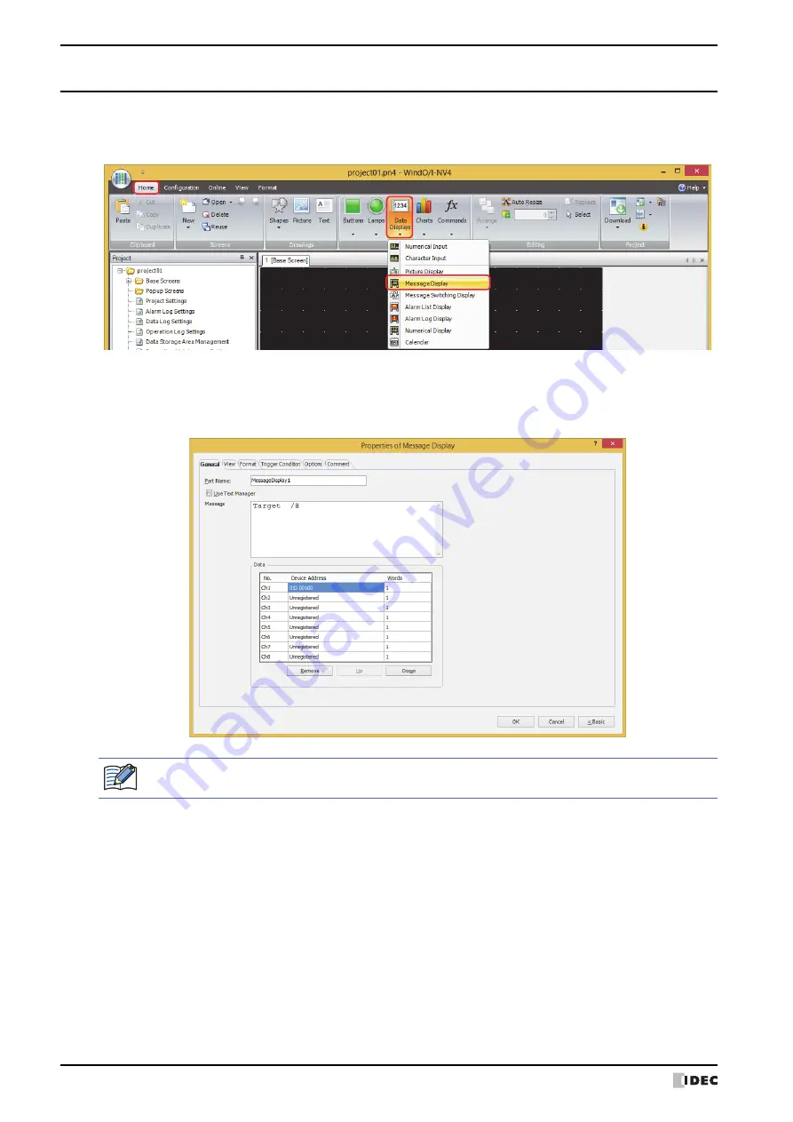 IDEC MICRO/I HG4G-CJT22 F-B Series User Manual Download Page 704