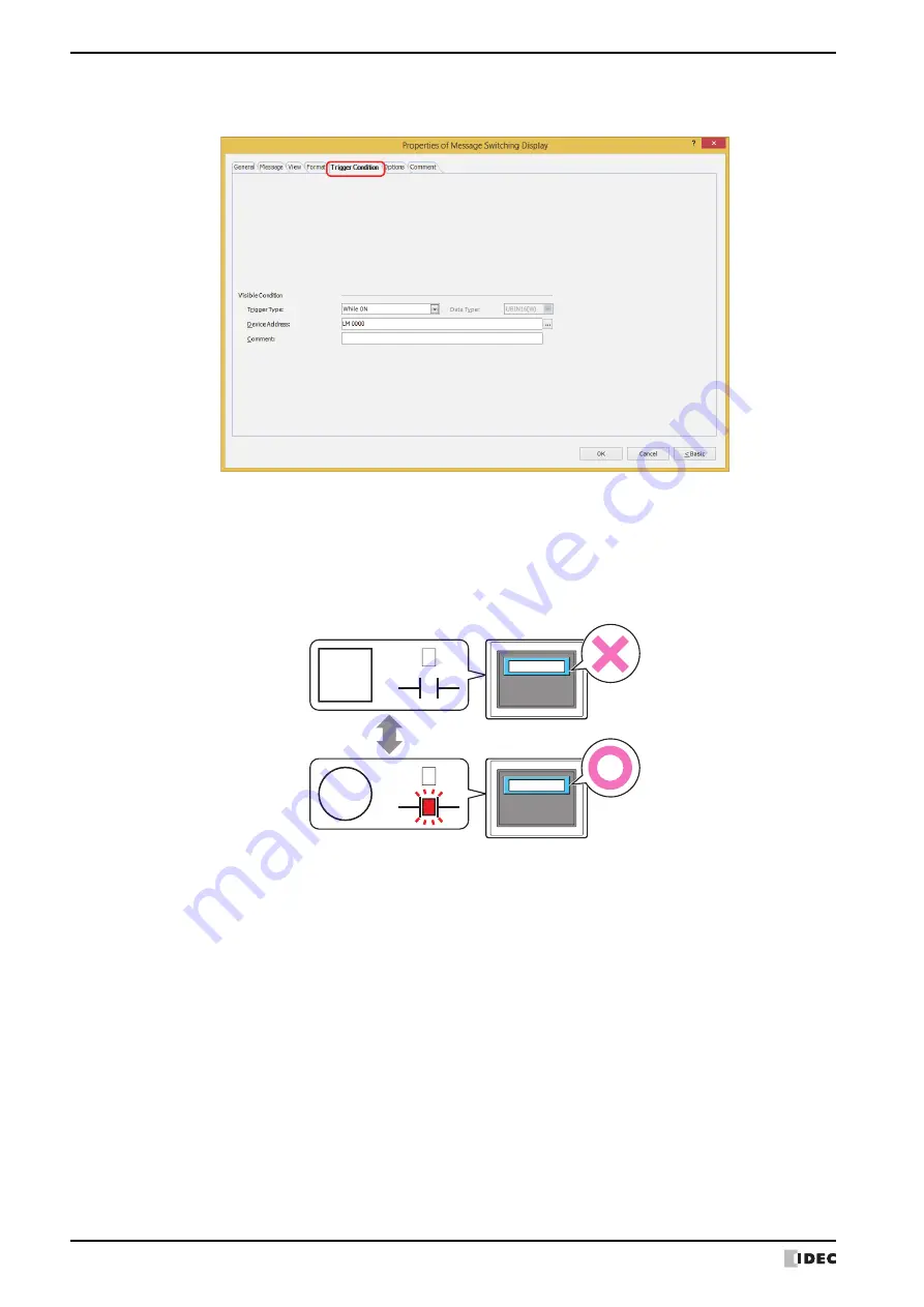 IDEC MICRO/I HG4G-CJT22 F-B Series User Manual Download Page 736