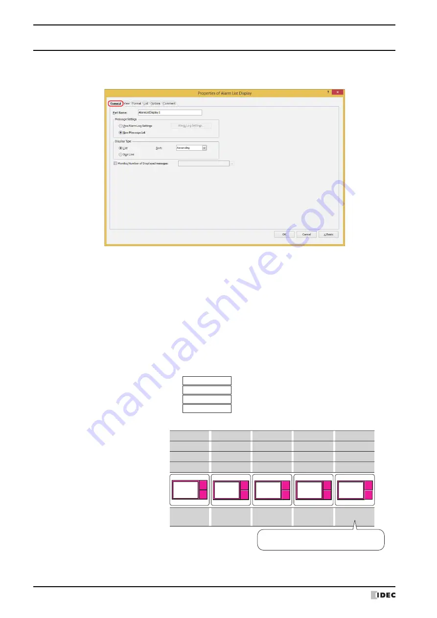 IDEC MICRO/I HG4G-CJT22 F-B Series User Manual Download Page 744