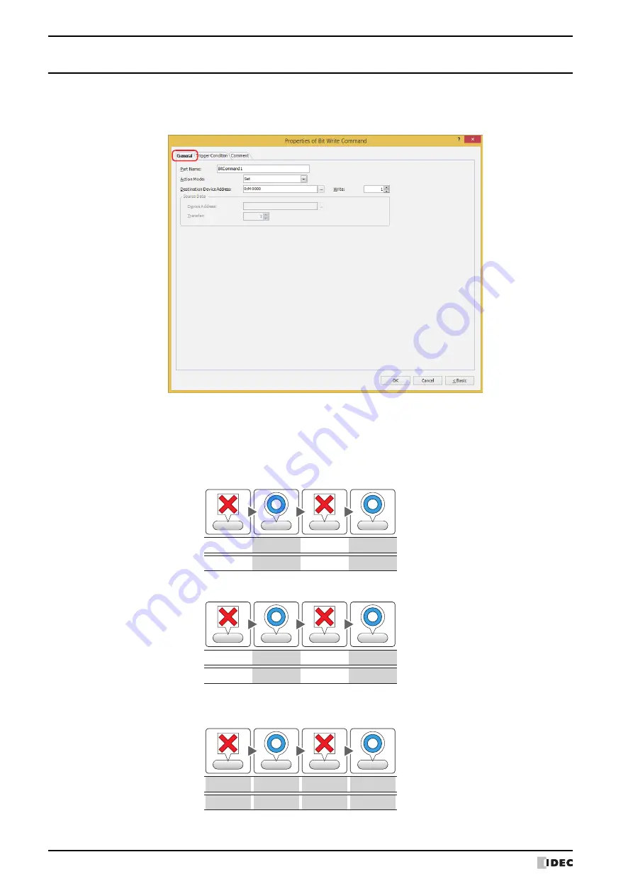 IDEC MICRO/I HG4G-CJT22 F-B Series User Manual Download Page 884