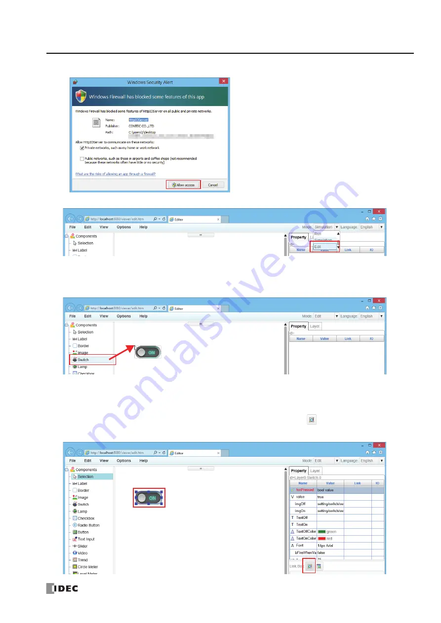 IDEC MICROSmart FC6A-C16K1CE Скачать руководство пользователя страница 245