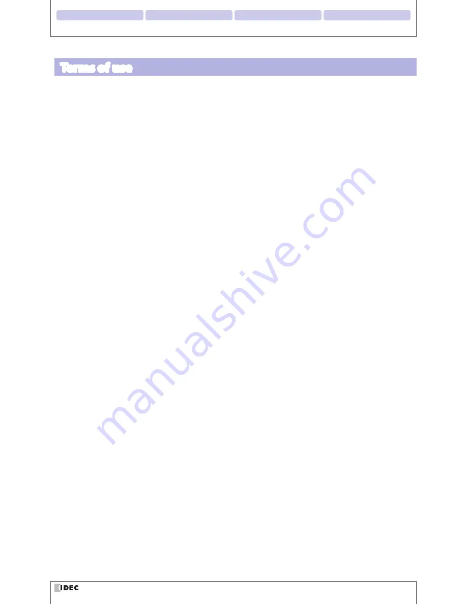 IDEC WB9Z-CU100 User Manual Download Page 3