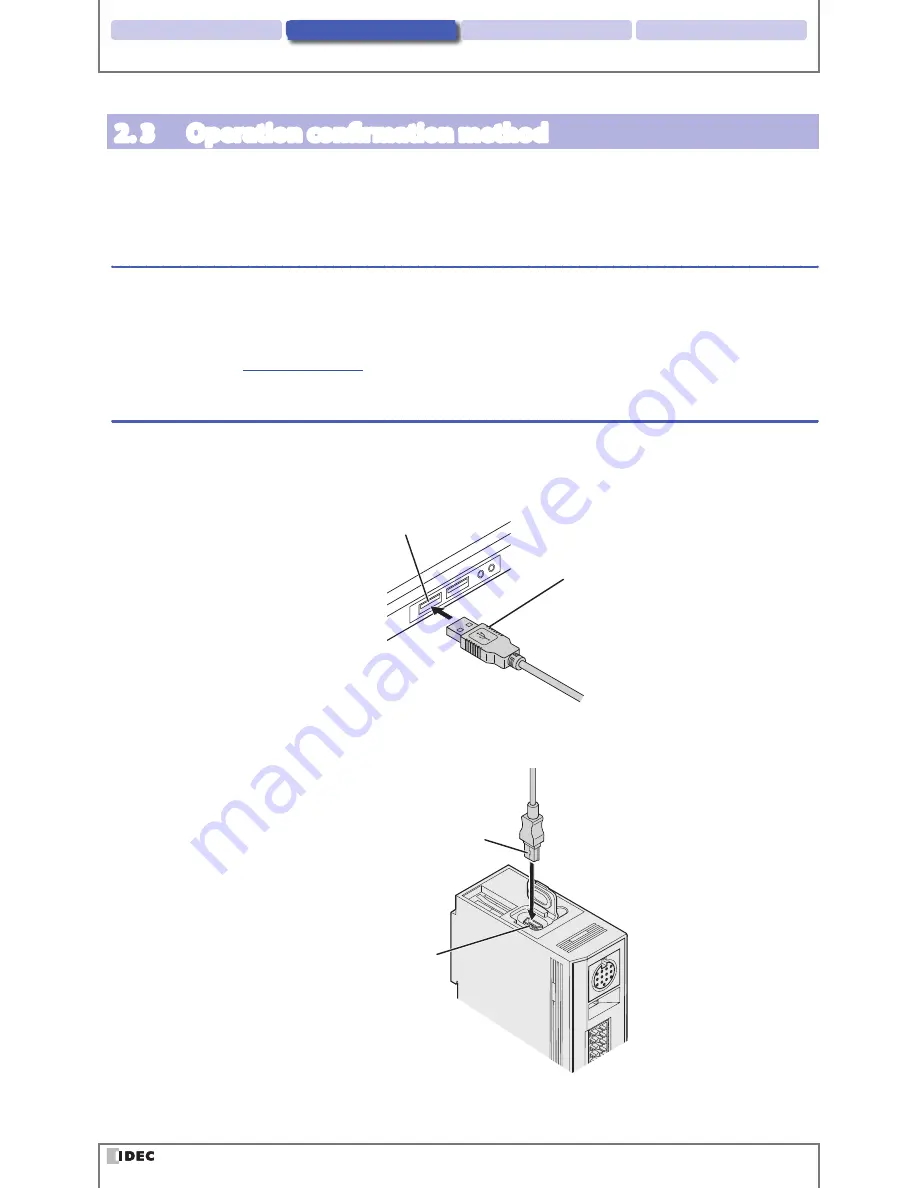 IDEC WB9Z-CU100 User Manual Download Page 12