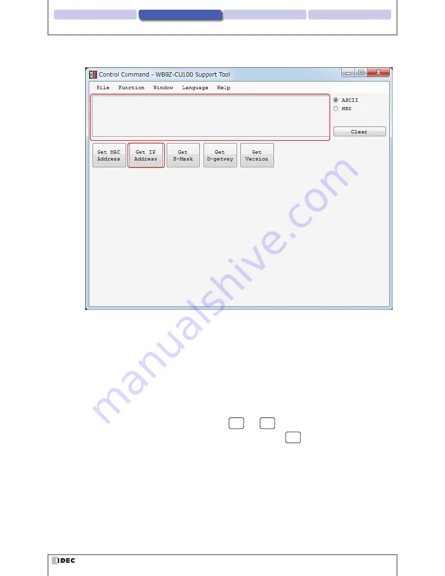 IDEC WB9Z-CU100 User Manual Download Page 15