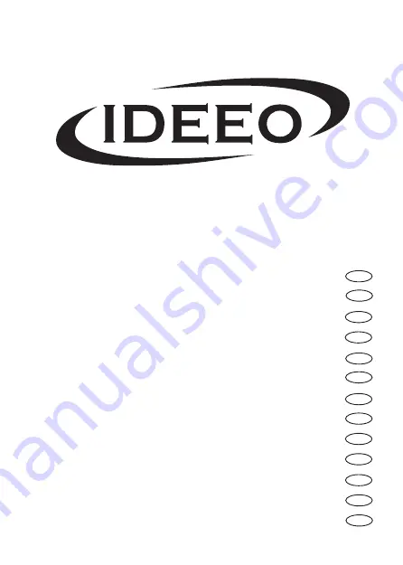 Ideeo KA-0912 Скачать руководство пользователя страница 1