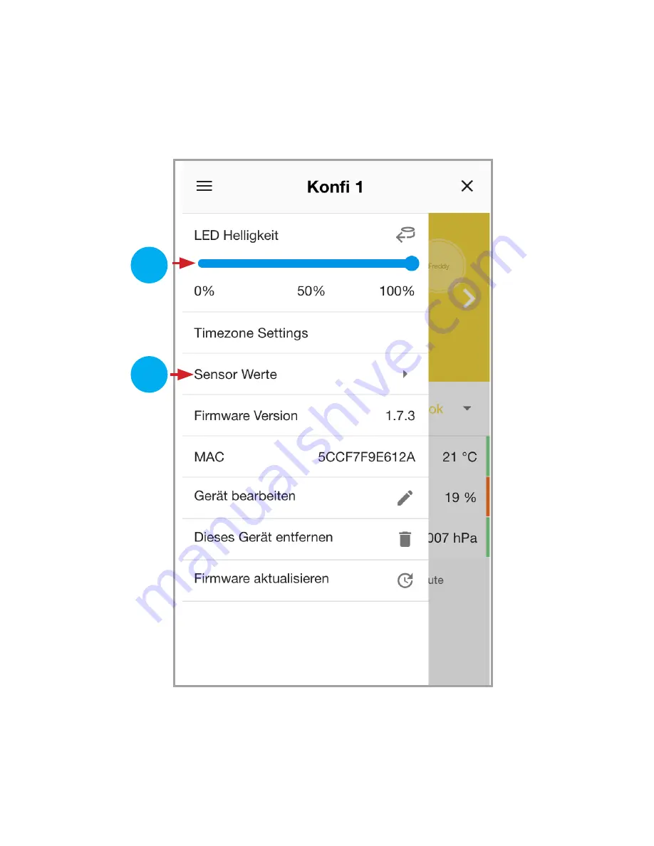 iDevices Air Quality Sensor Installation And Operating Instructions Manual Download Page 34