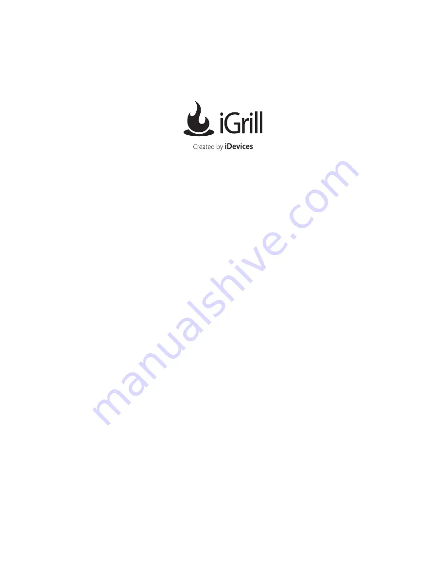 iDevices iGrill Instructions Manual Download Page 1