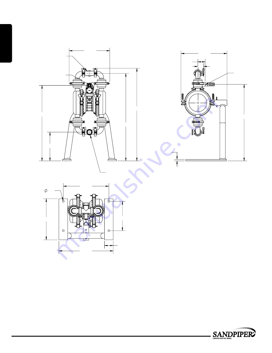 Idex SANDPIPER F15C Service & Operating Manual Download Page 8