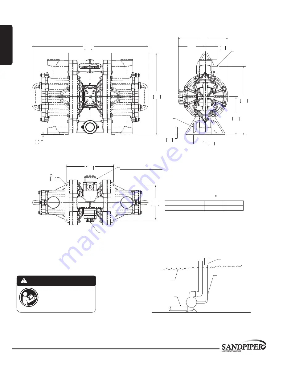 Idex Warren Rupp SANDPIPER Beast SPB20 Service & Operating Manual Download Page 6