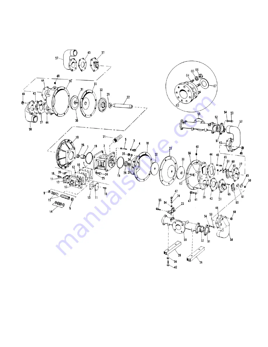 Idex Warren Rupp Sandpiper HDF3-M Service And Operating Manual Download Page 15