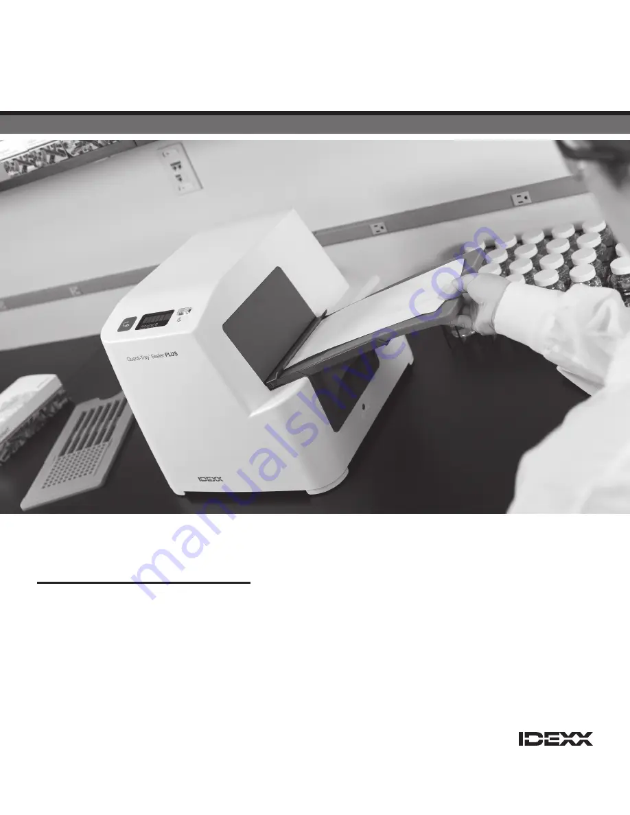 Idexx Quanti-Tray/Legiolert Скачать руководство пользователя страница 1