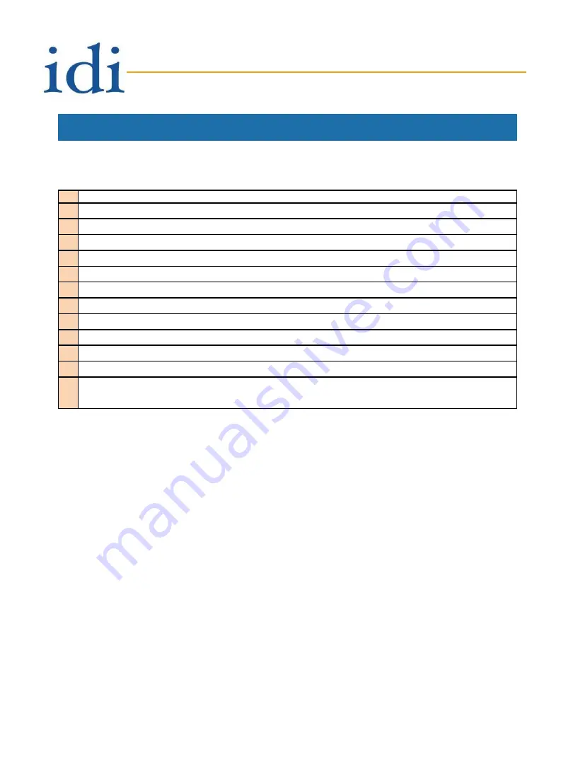 idi Ilex 55 Installation Manual Download Page 10