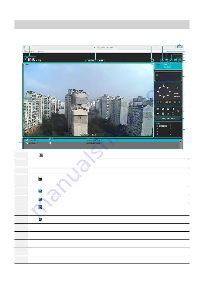 Idis DC-C4212RX Operation Manual Download Page 33