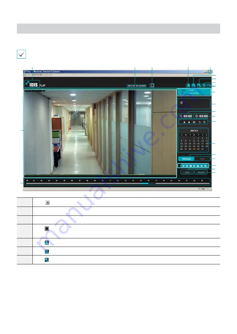 Idis DC-D3233FRX-N Operation Manual Download Page 47