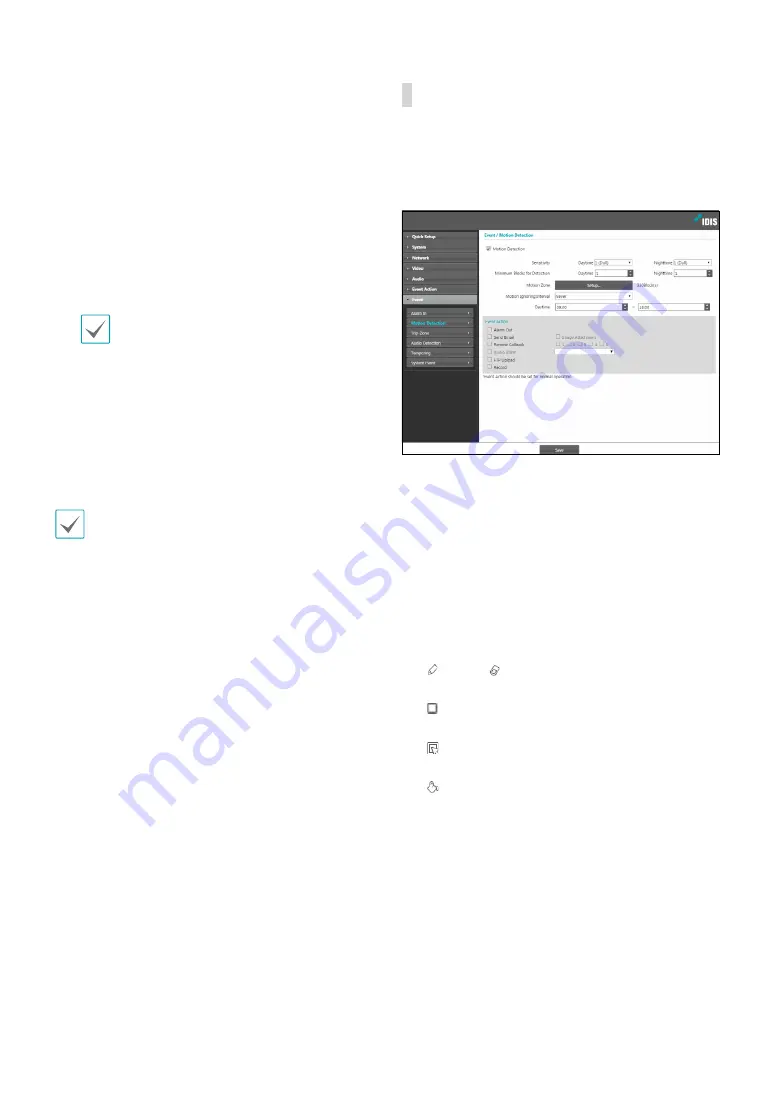 Idis DC-D3533RX Operation Manual Download Page 33