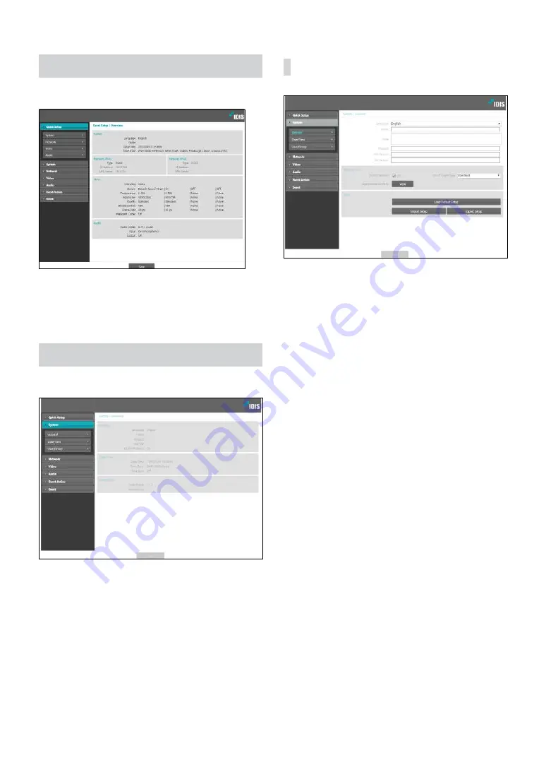 Idis DC-Y6C16WRX Operation Manual Download Page 9