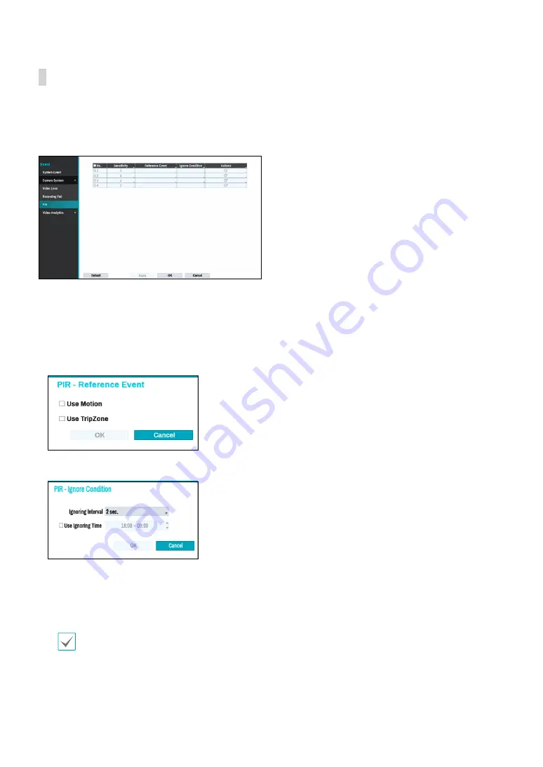 Idis DR-1508P Operation Manual Download Page 58