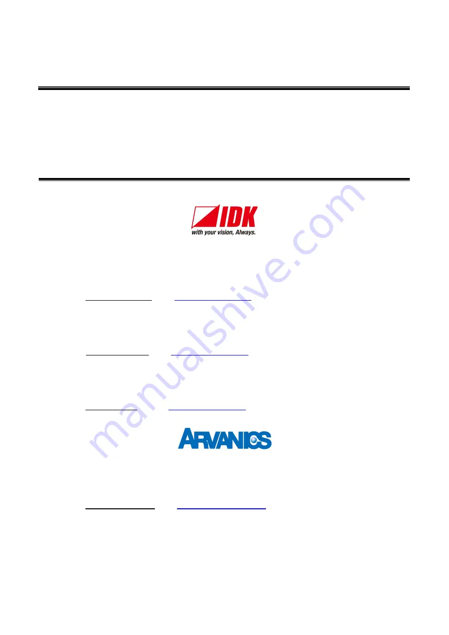 IDK HDC-RH100-D User Manual Download Page 27