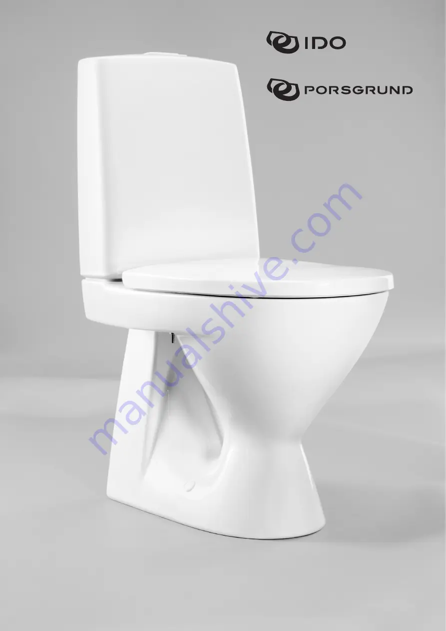 iDo Porsgrund WC-10 Users' Installation And Service Instructions Download Page 1