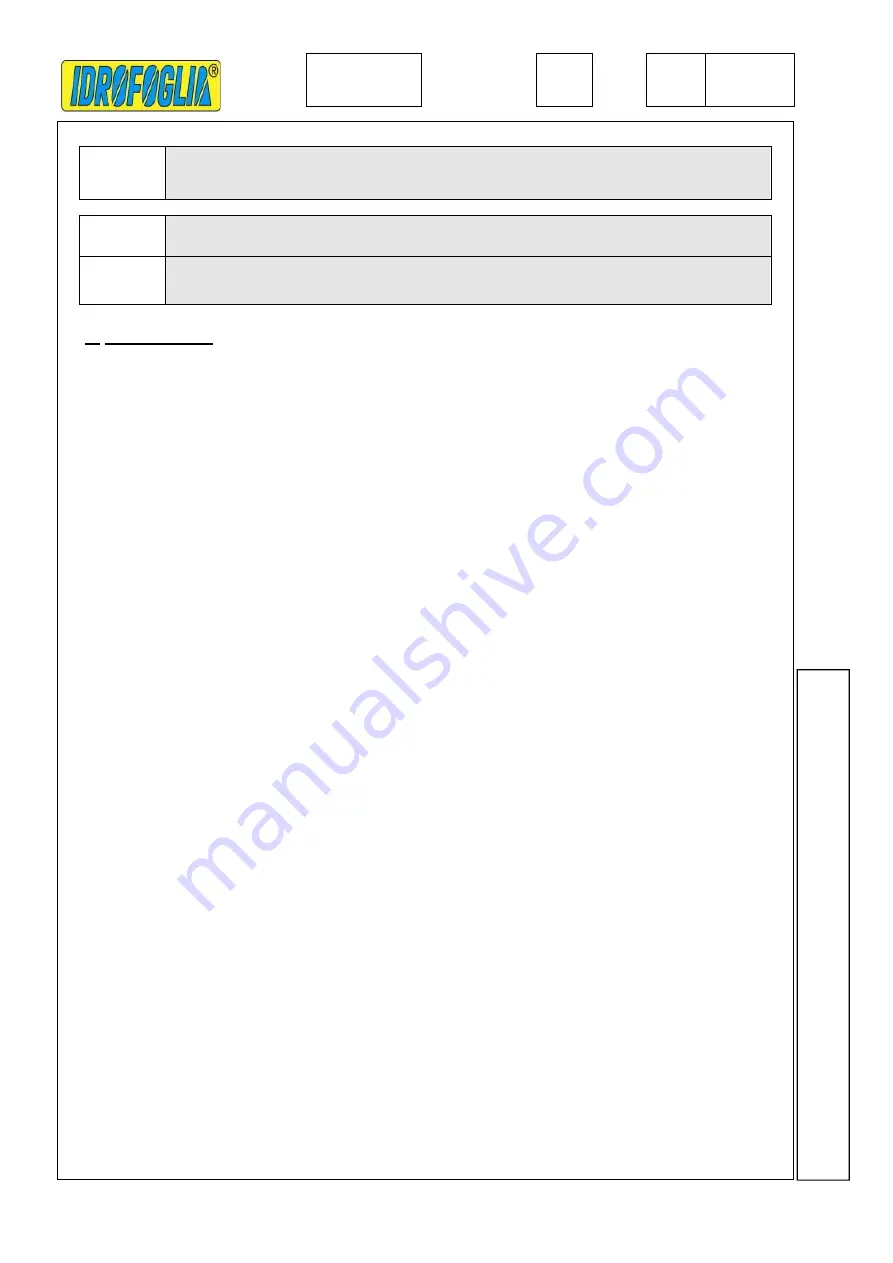 IDROFOGLIA TURBOCAR IG1 Operating Instructions Manual Download Page 8