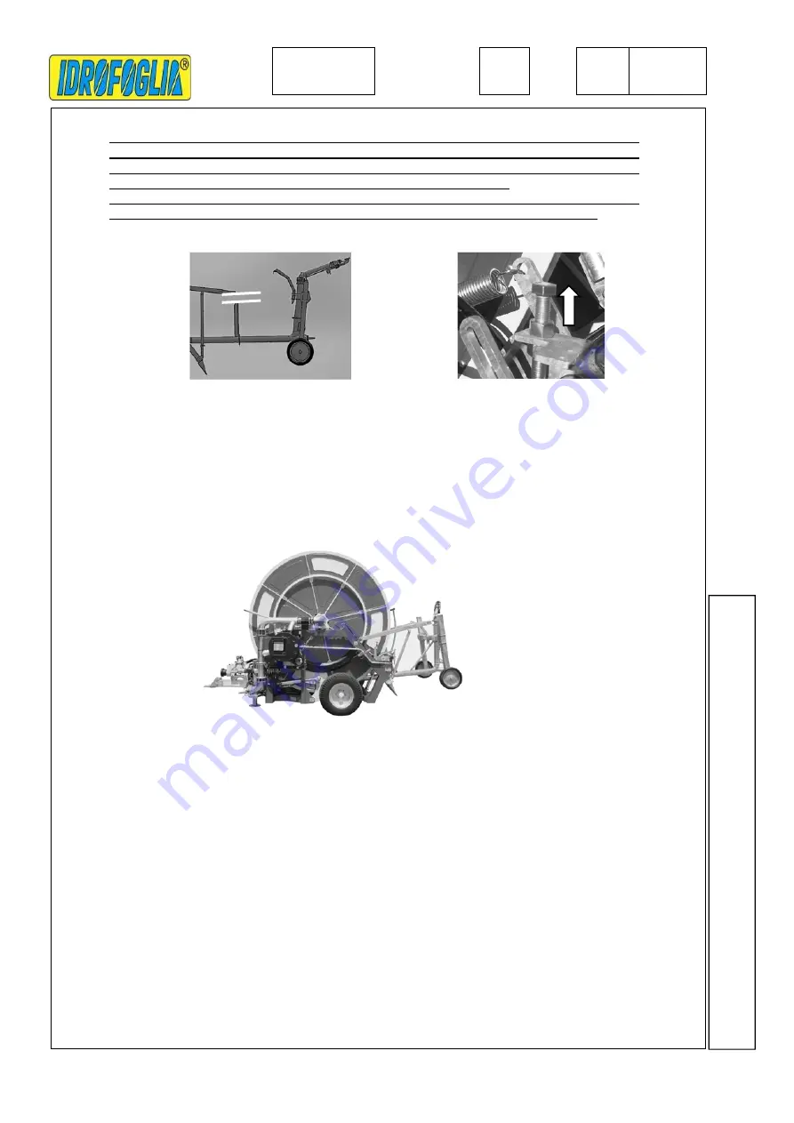 IDROFOGLIA TURBOCAR IG1 Operating Instructions Manual Download Page 69