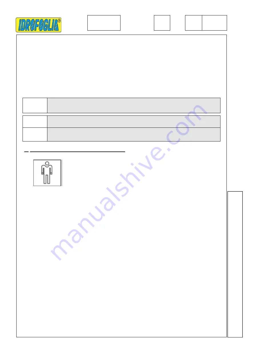 IDROFOGLIA TURBOCAR IG1 Operating Instructions Manual Download Page 72