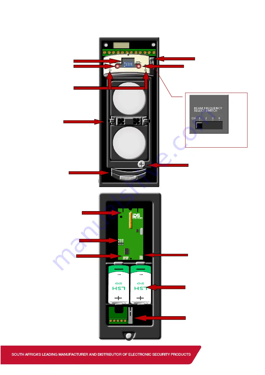 IDS Optex Xwave Скачать руководство пользователя страница 58