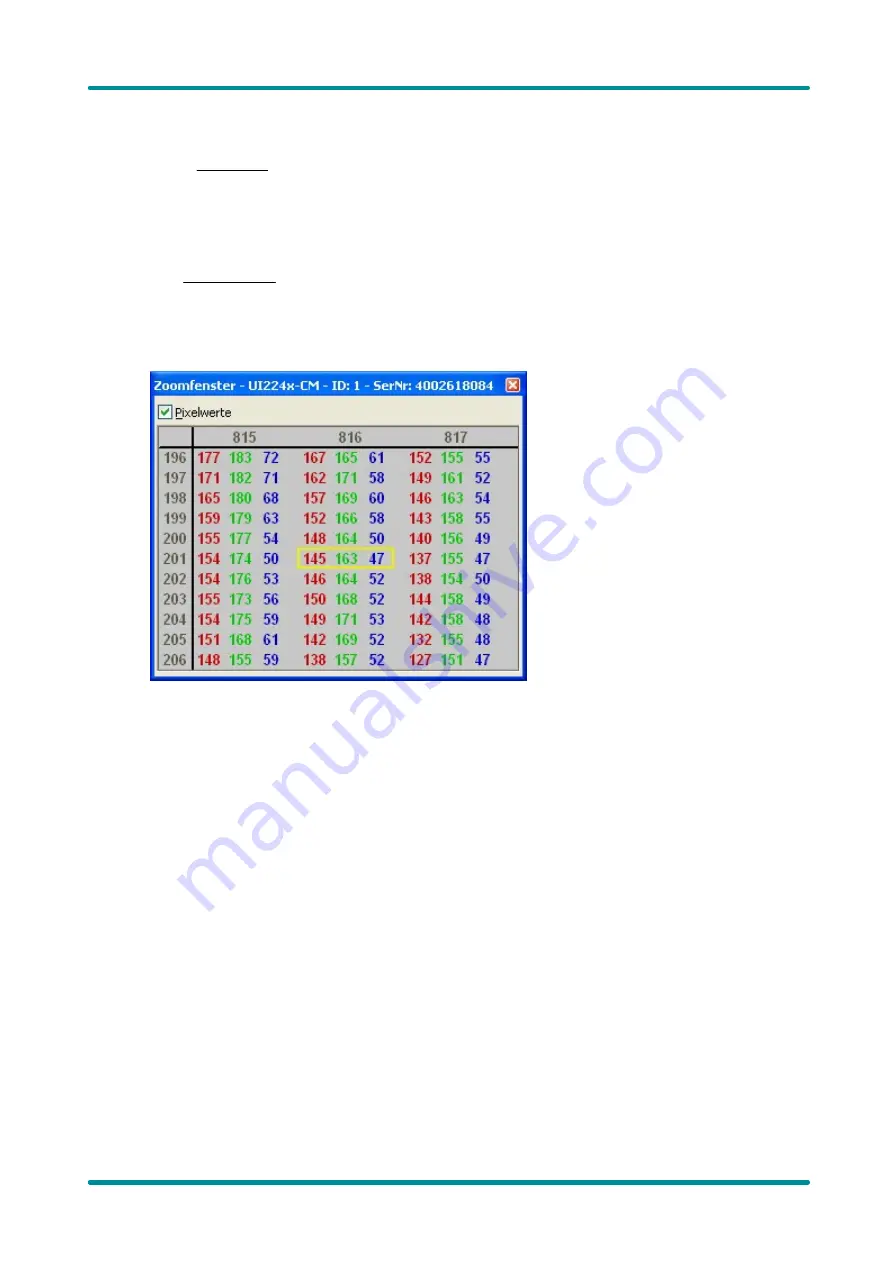 IDS uEye HE User Manual Download Page 81