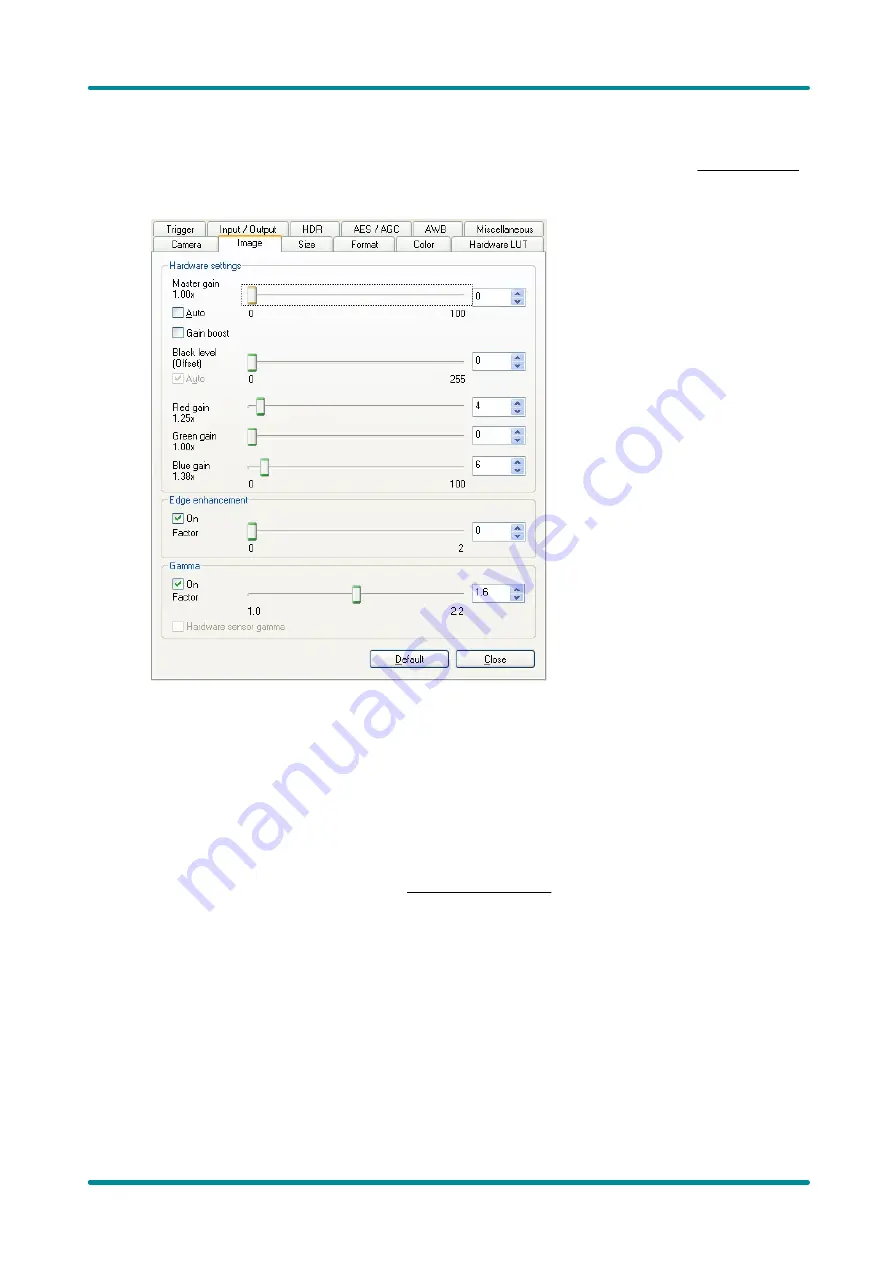 IDS uEye HE User Manual Download Page 88