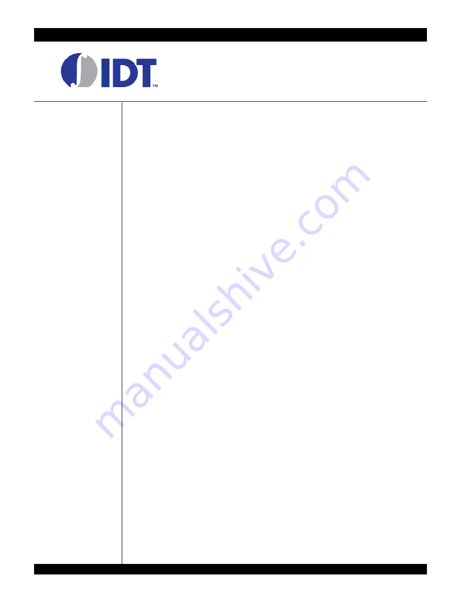 IDT 89EBPES12N3 Evaluation Board Manual Download Page 7