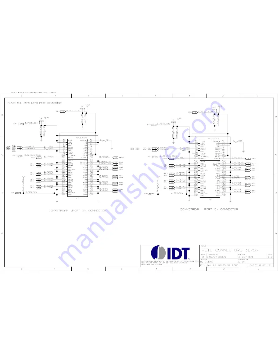 IDT 89EBPES12N3 Evaluation Board Manual Download Page 37