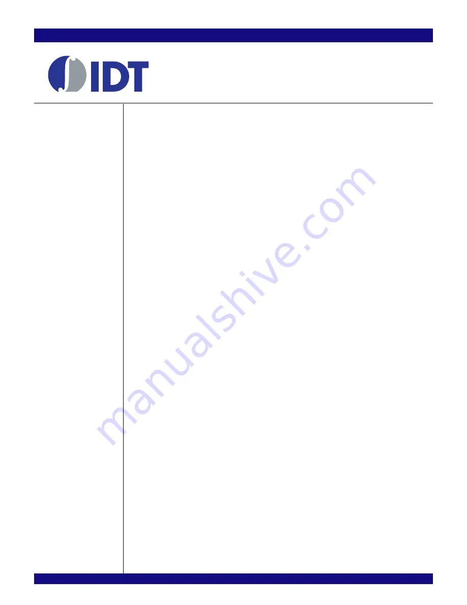 IDT 89EBPES16NT2 Manual Download Page 3