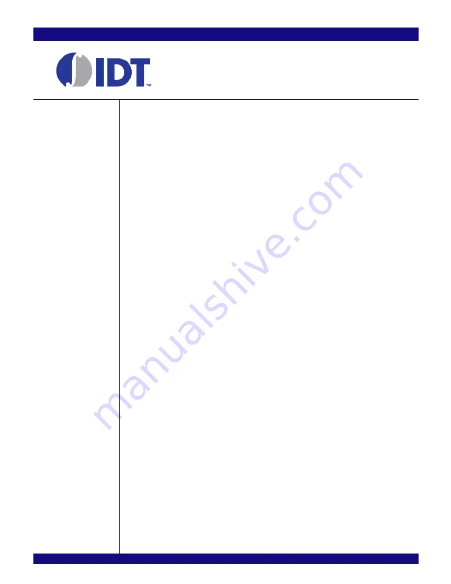 IDT 89EBPES48H12 Manual Download Page 5