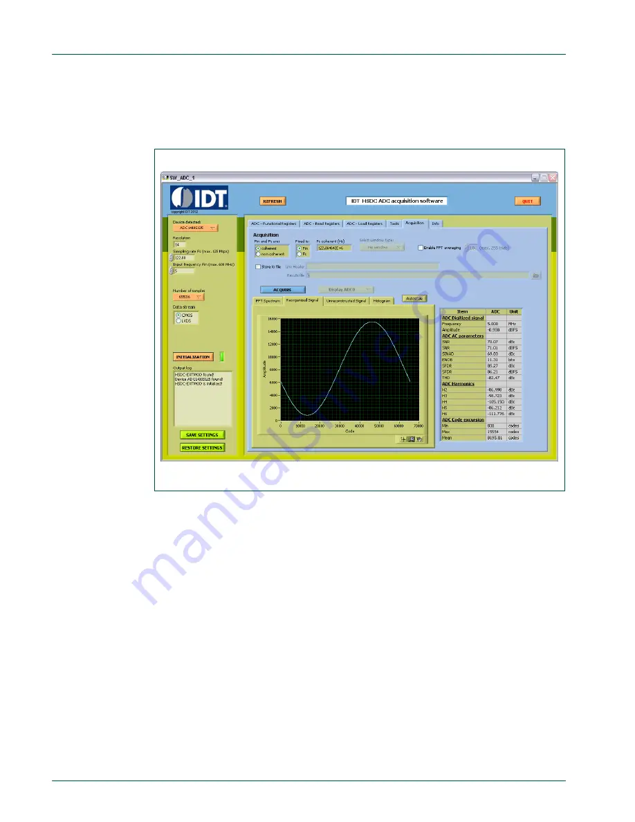 IDT ADC1410S Series Скачать руководство пользователя страница 21