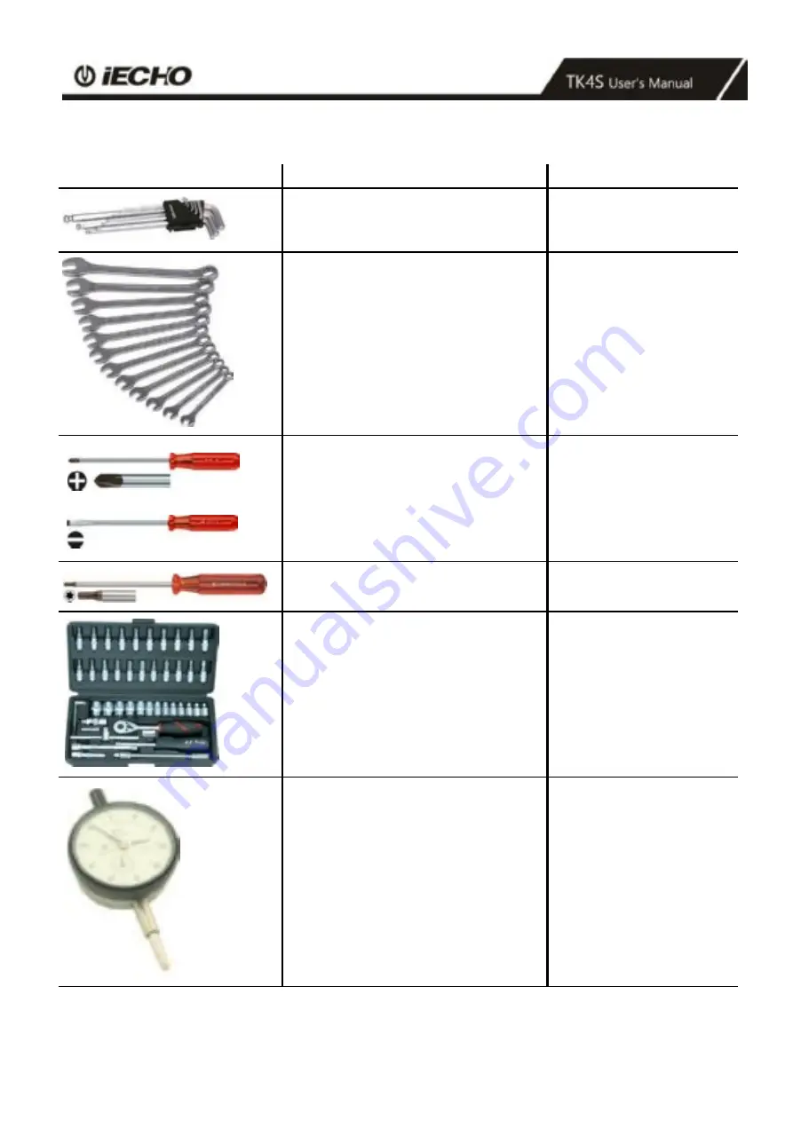 IECHO TK4S User Manual Download Page 12